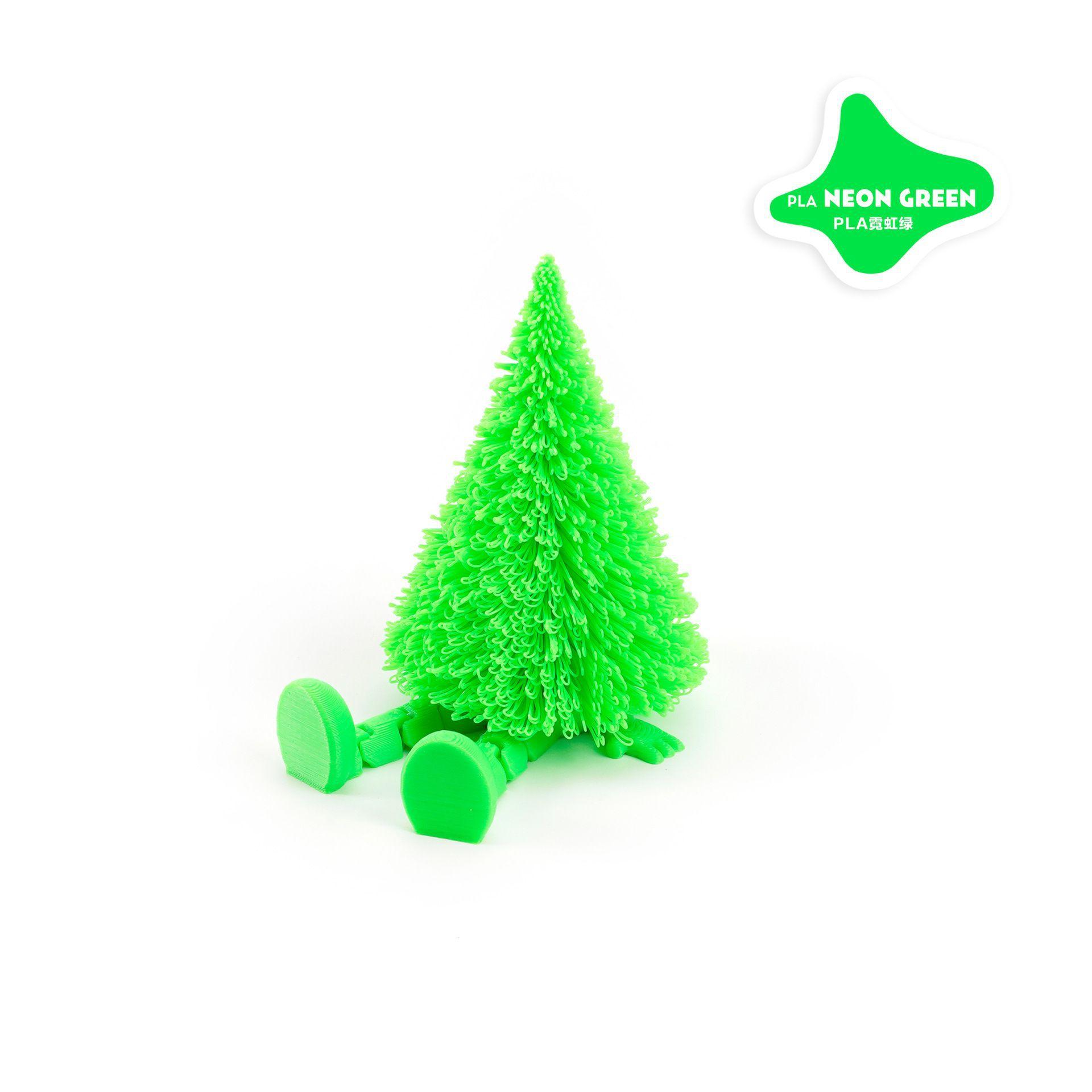 

Різдвяна ялинка з 3D-друком, штовхайте, штовхайте, відпочиньте, іграшки, святкові подарунки One Size зелений