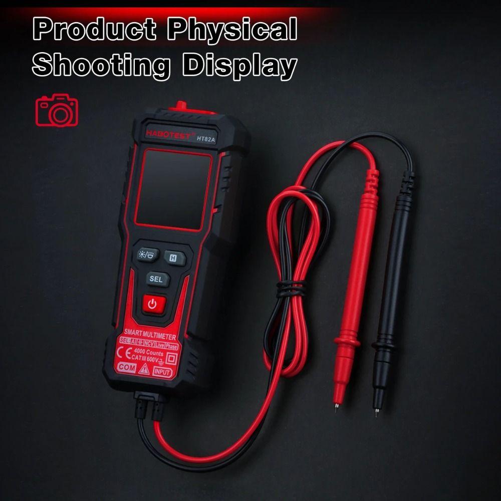 High Precision Smart Digital Multimeter 600V TRMS Multimeter Portable Auto Range Multimeter