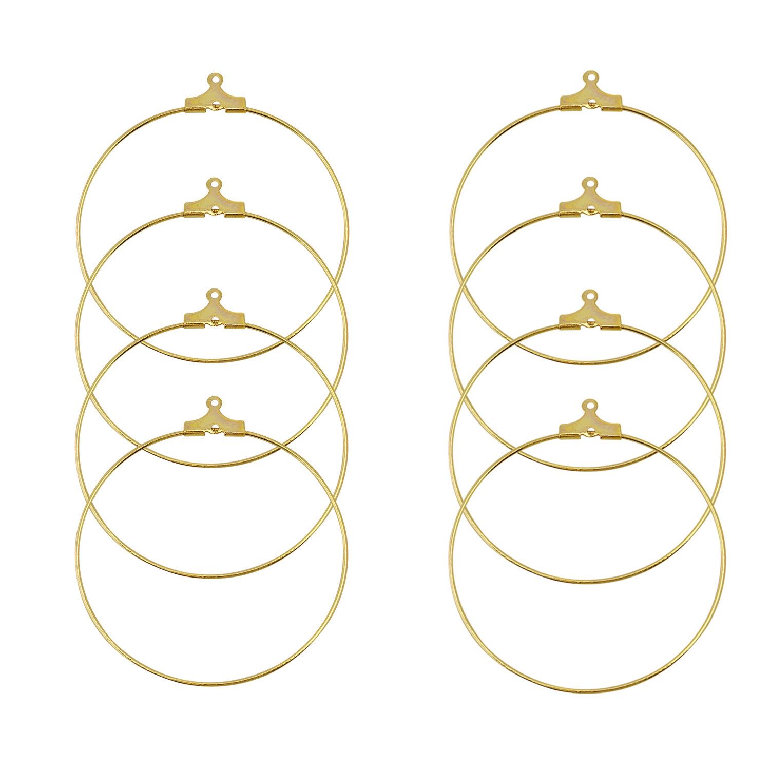 

30шт простые железные круглые кольца DIY серьги ручной работы кулон кольцо ювелирные аксессуары 30mm