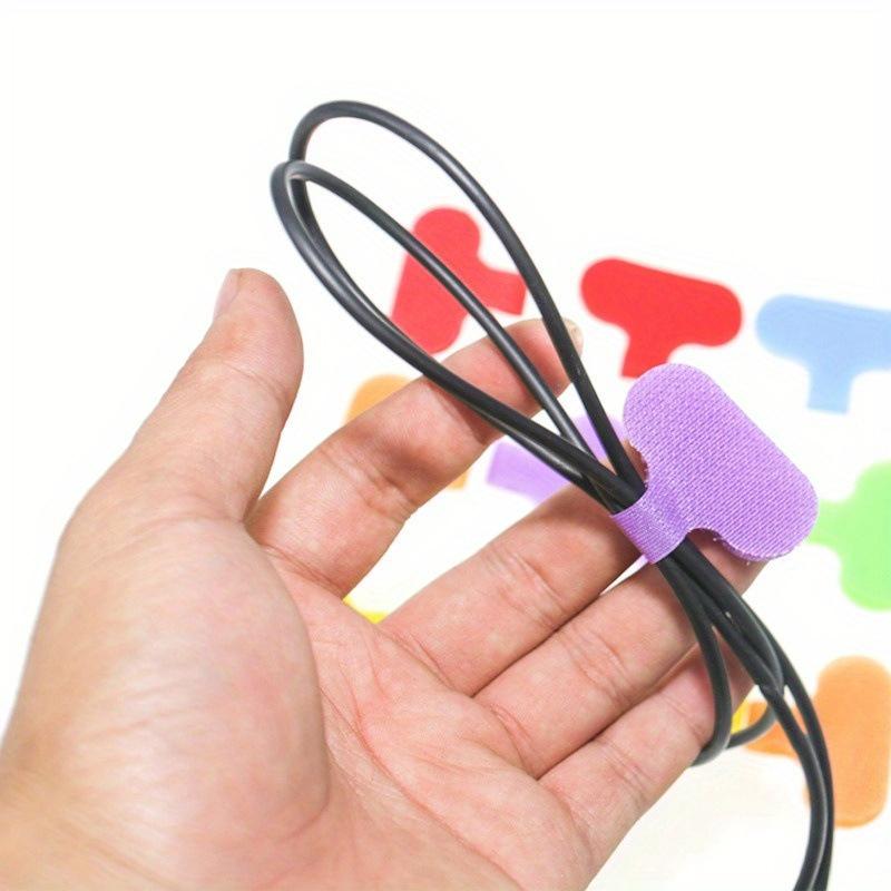 20Pcs Colorrandom Cable Labels Cable Ties Reusable With Write-On Label Wire Labels Cable And Wire Tags Easy Identification