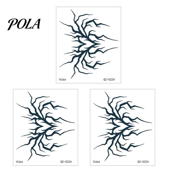 3 Pezzi Adesivi Tatuaggio Impermeabili per Uomo Donna, Viso Corpo Braccio Petto Spalla Coscia Vita Tatuaggio Temporaneo Decalcomania, Tatuaggio Finto Body Art a Lunga Durata