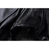 Chinese Size Top G1 Genuine Cowhide Men Leather Jacket Detachable Fur Collar Flight Suit Jackets For Men Military Aviator Coat Winter