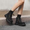 Men Women Martin Boots Autumn Winter Casual Ankle Boots Non‑Slip Wear‑Resistant Lace‑Up Shoes Outdoor Daily Footwear