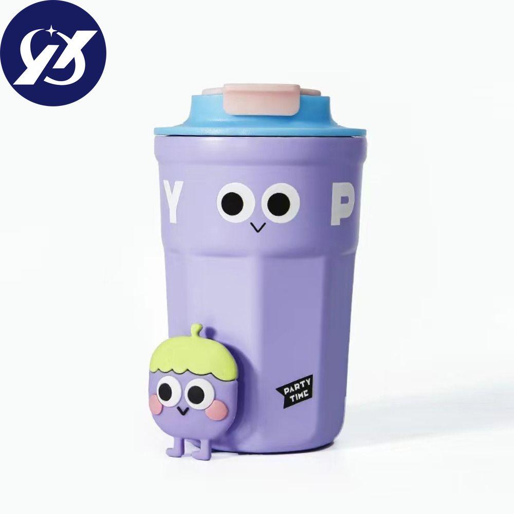 Milk Cup Coffee Cup Beer Cups Drinkware Thermal Cup Metal Water Cups Mug With Lid Thermos Cup