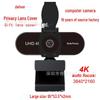 In-Stock 720P HD Webcam for Online Classes with Microphone & Lens Cover
