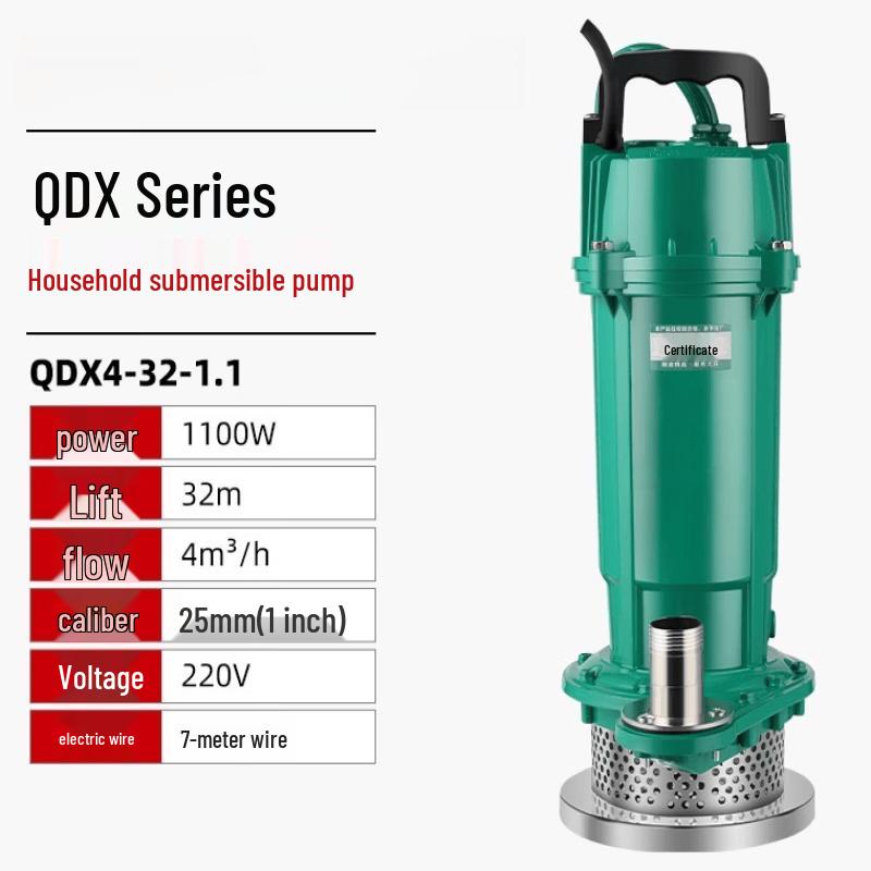 

Jun Ding Ying 1-inch 1100W Submersible Pump