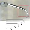 1Pc Wall Shower Arm Rust Proof Shower Head Extension Pipe Stainless Steel Arm Bracket Bathroom Home Accessories