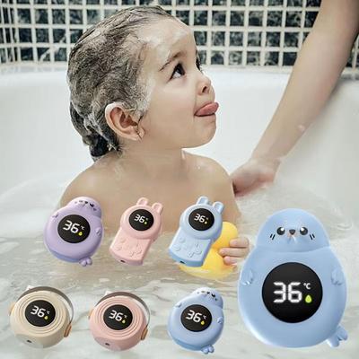 Upgraded Sensor Tub Temperature Gauge Water Resistant Temperature Monitor  Newborn Care