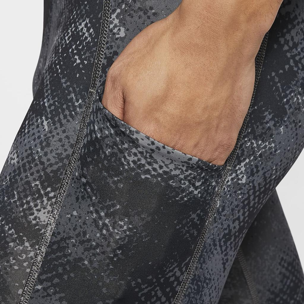 Nike Pro Dri-Fit Sustainable Materials Moisture-Wicking Soft Comfortable Tight Workout Pants Men Pants Black FZ0739-010