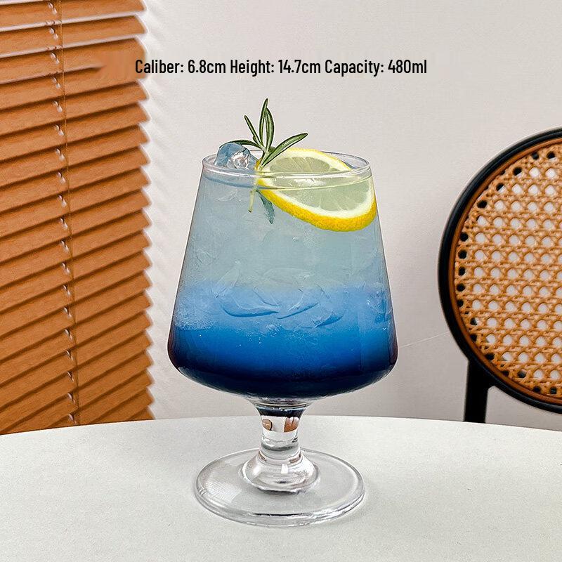 ZISIZ Short-Stemmed Glass Beverage Cup
