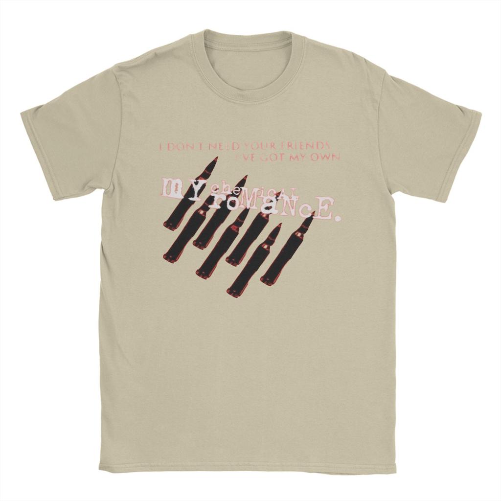 Mcr Band Punk Rock T Shirt My Chemical Romance Cotton Tops Fashion Short Sleeve Round Neck Tee Shirt Original T-Shirt