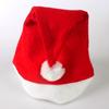 Unisex Gold Samt Weihnachtsmannmütze - Kurzer Plüsch Weihnachts-Cosplay-Accessoire