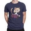 Sey Mens T Shirt Neco Arc NECOARC Cat Novelty Tees Short Sleeve Round Neck TShirt 100 Cotton Printed Clothes