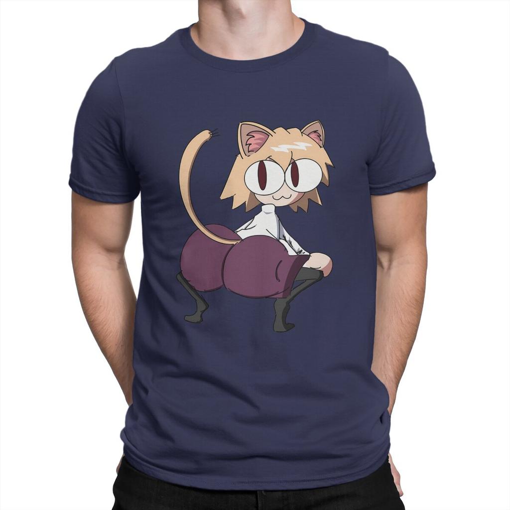 Sey Mens T Shirt Neco Arc NECOARC Cat Novelty Tees Short Sleeve Round Neck TShirt 100 Cotton Printed Clothes