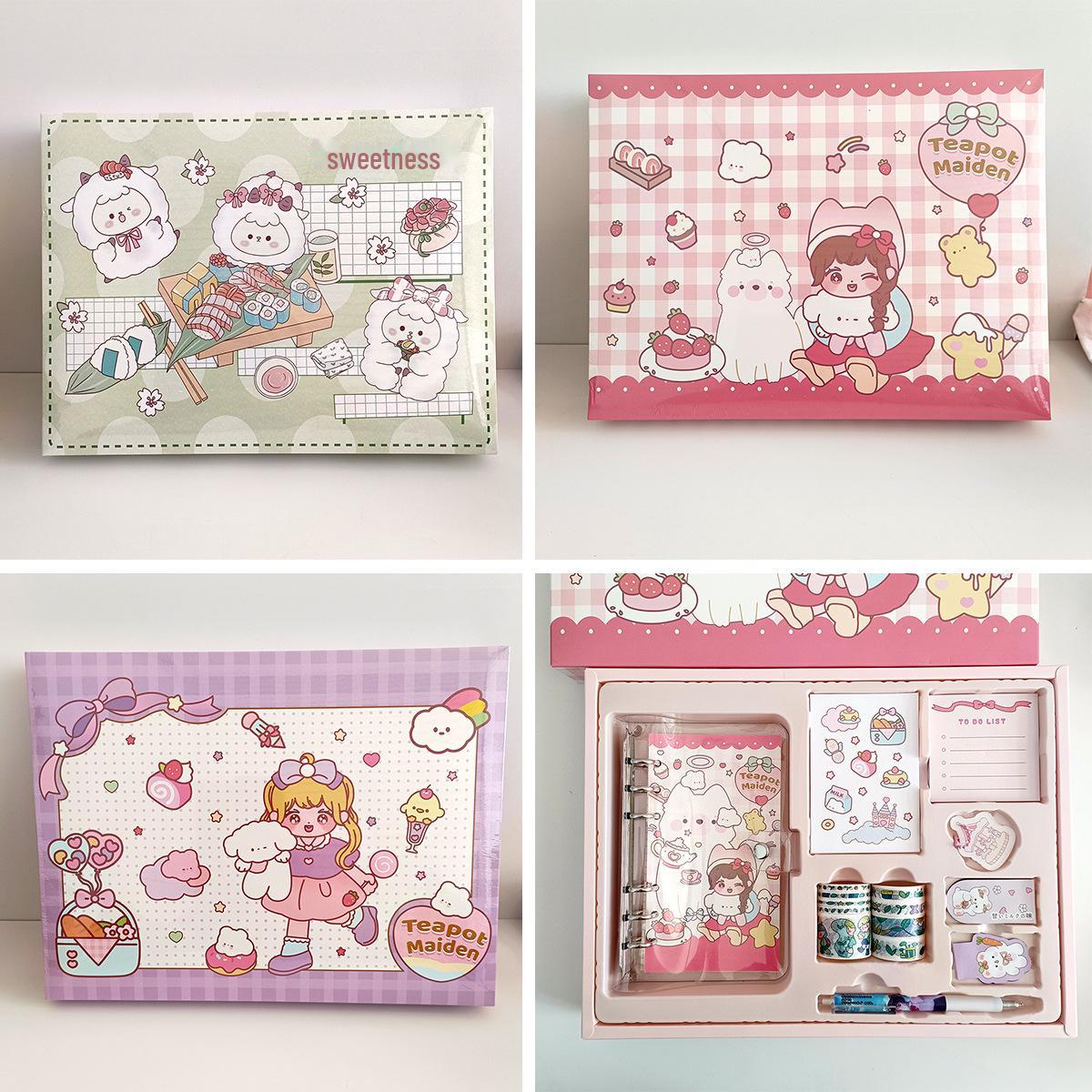 

Чарівний набір блокнотів з відривними аркушами - ідеальний подарунок канцелярського приладдя на дитячий день народження Journal Gift Box