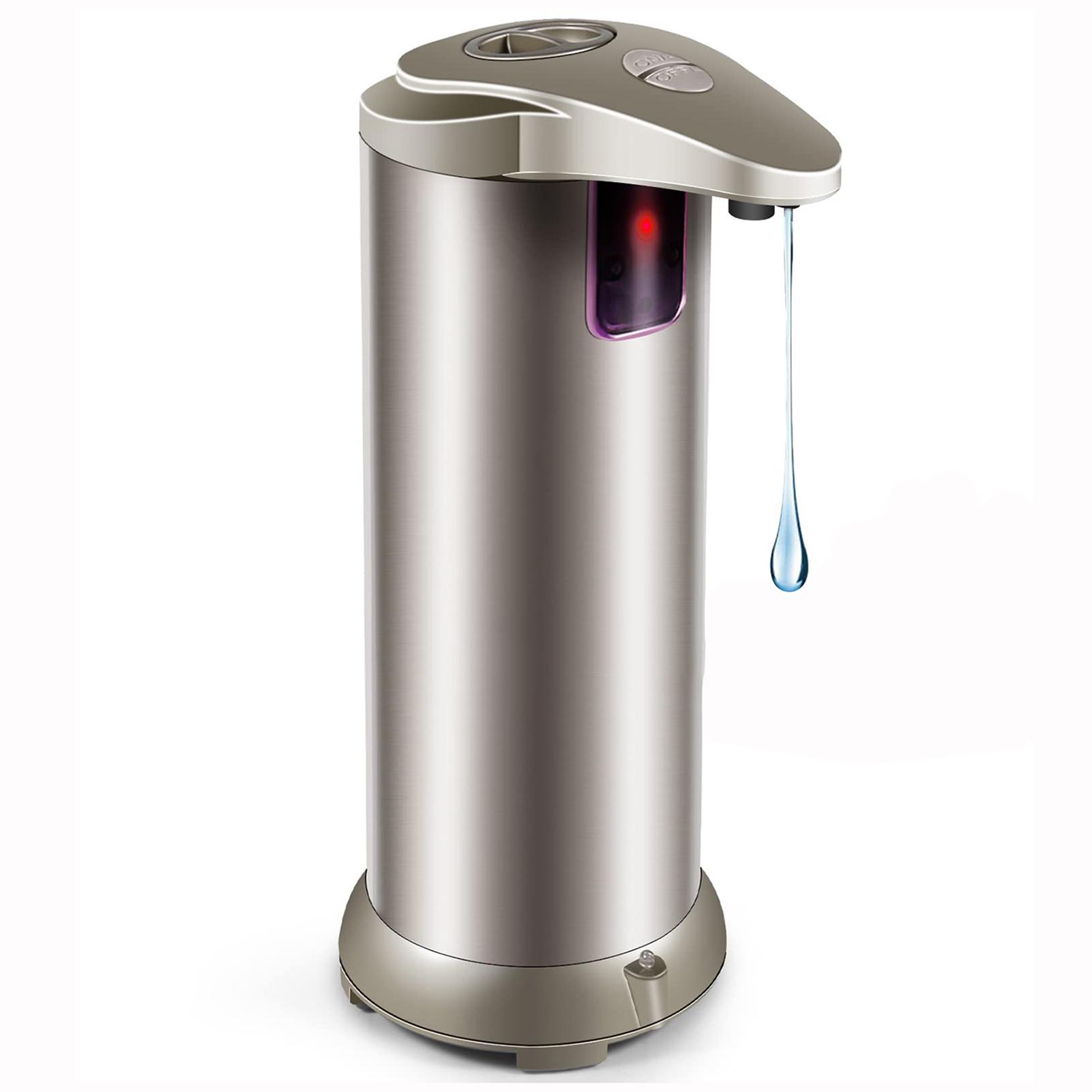 

Автоматический дозатор мыла Бесконтактный дозатор мыла 250 мл Работающий от батареек Электрический Регулируемый Дозатор из нержавеющей стали