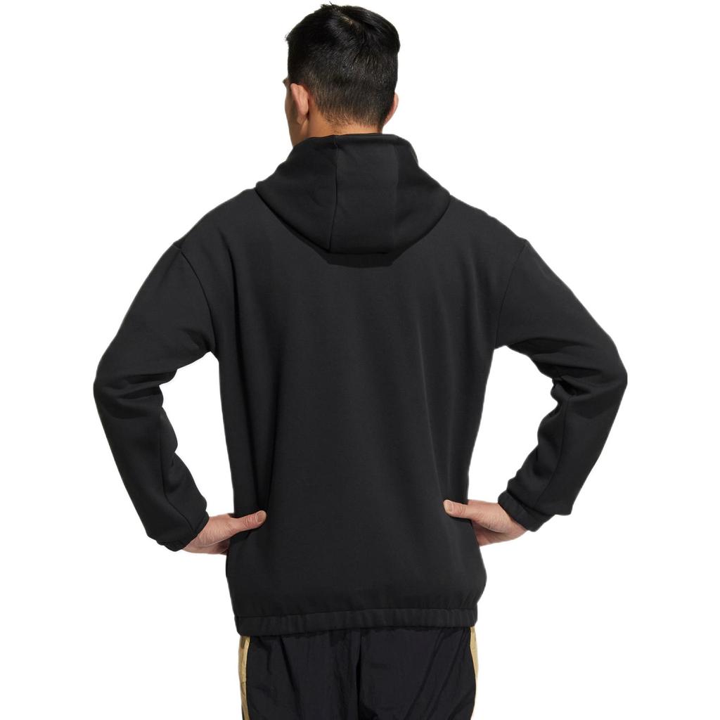 adidas Jackets Men's Black Hooded Moderate Other HP1426