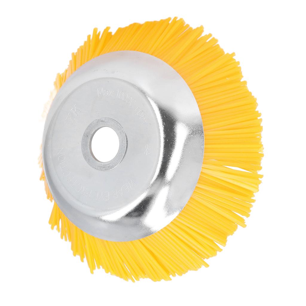 25mm Nylon Wheel Brush Trimmer High Hardness Nylon Manganese Steel Wire Trimmer Head for Courtyard
