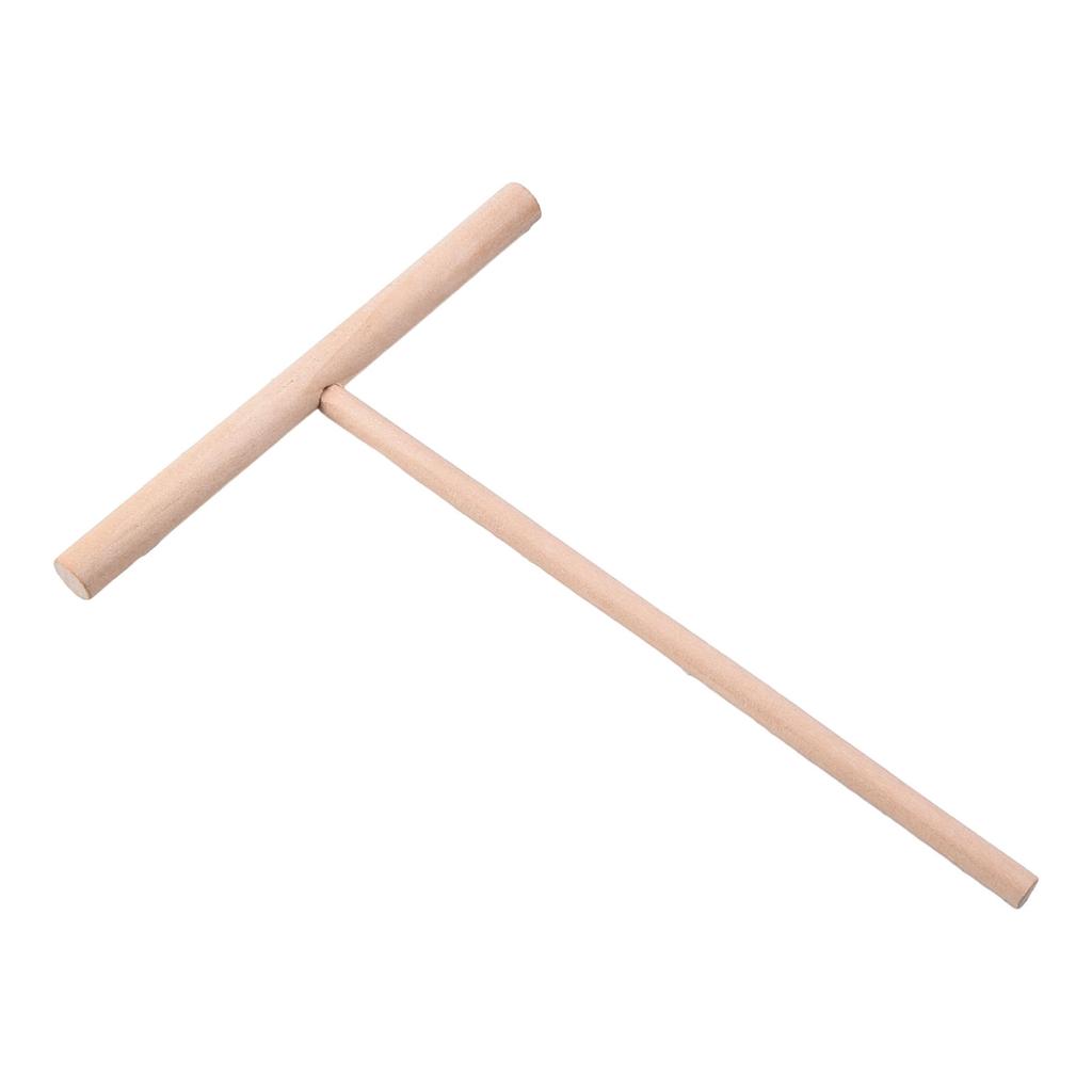 2 Pcs/lot Wooden Rake Round Batter Pancake Crepe Spreader Kitchen Tool DIY 16cm