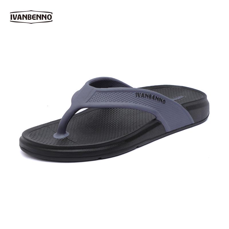 Men's 2025 Summer Arch Support Flip-Flops - Shock-Absorbing, Odor-Resistant, EVA One-Piece Outdoor Slippers