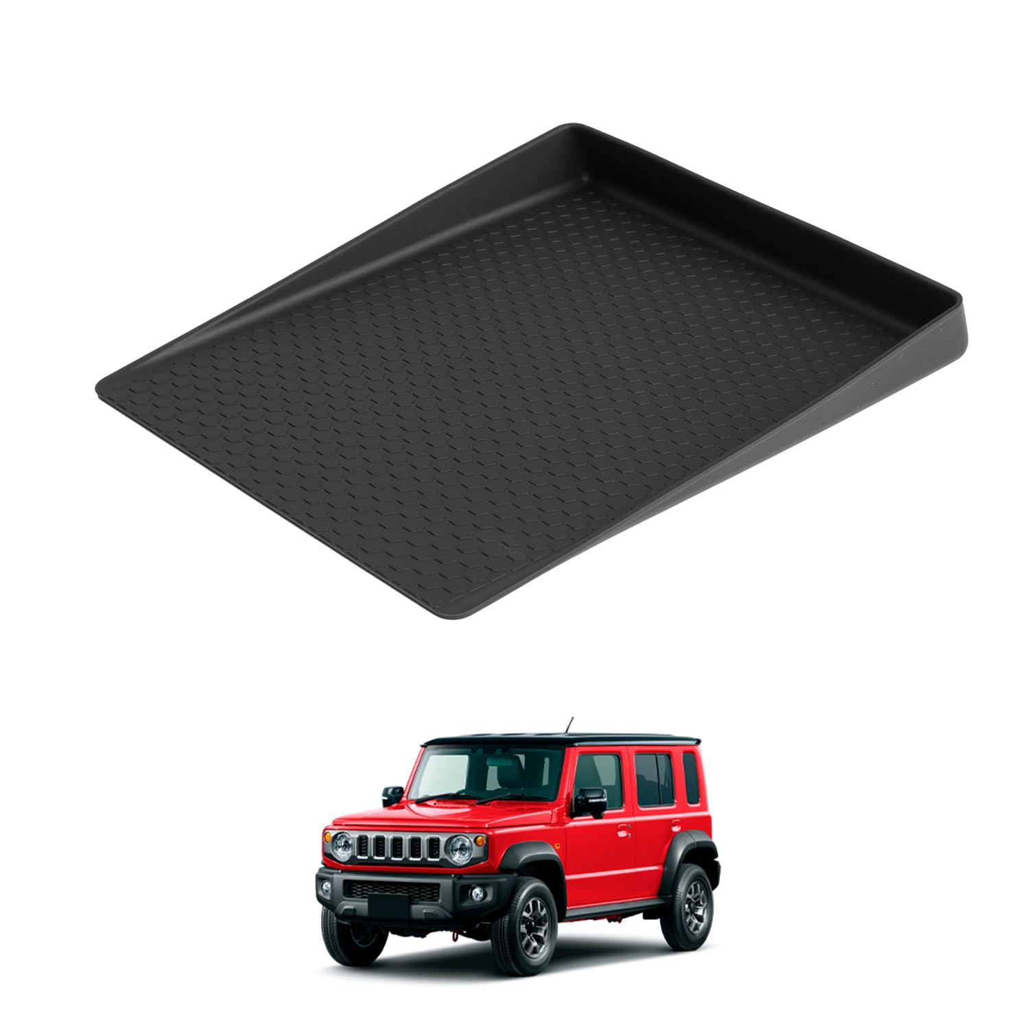 

Auto Spec Suzuki Jimny Nomad JC74W FC Console Tray Mat Center Console Box 5-Door JIMNY NOMADE Scratch-Resistant Non-Slip Silicone Organizer Easy