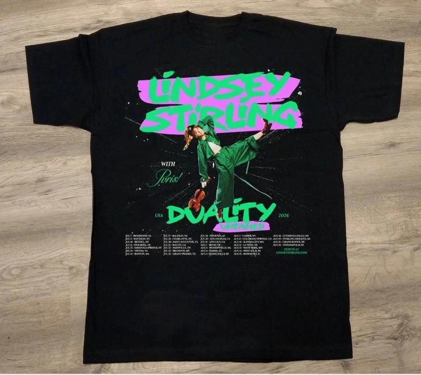 

Hot Lindsey Stirling Tour 2026 T-Shirt Full Size S-4XL S