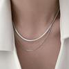 Chic Meerdere Lagen Lange Metalen Kwastjes Ketting Ketting