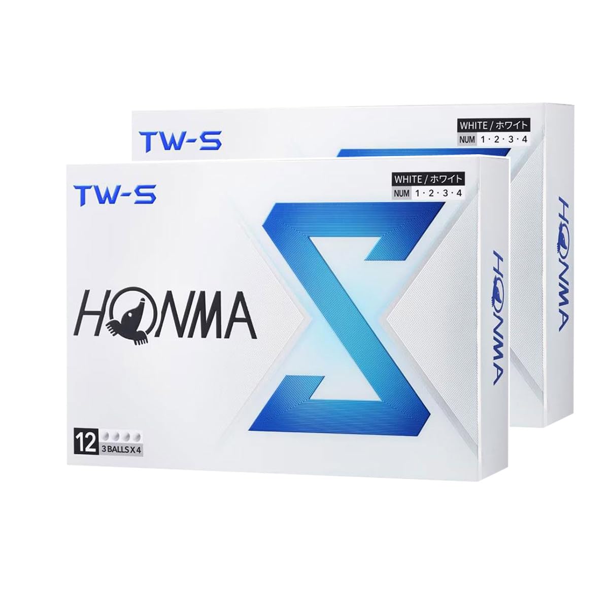 

Мяч для гольфа Honma Golf BT2403 Honma Golf HONMA GOLF TOUR WORLD [2 (24 мяча) [Набор] [24 Модель] TW-S (белый)