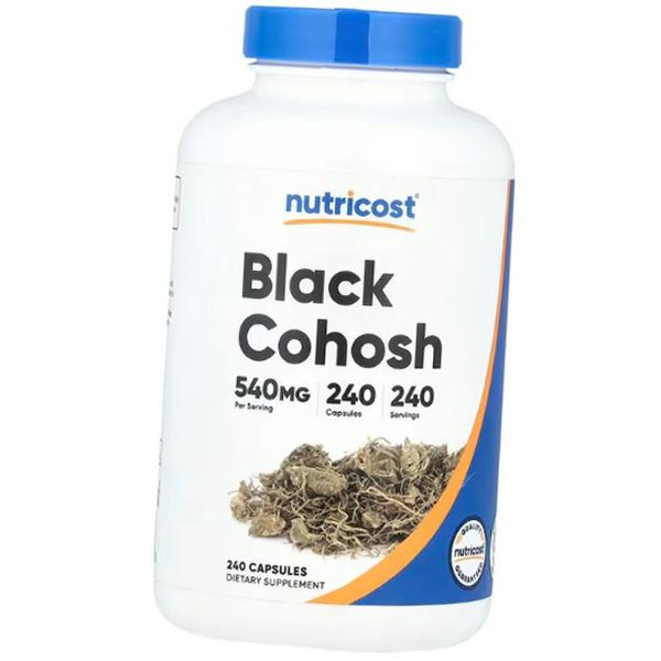 Клопогон, Black Cohosh 540, Nutricost  240капс (71647023)