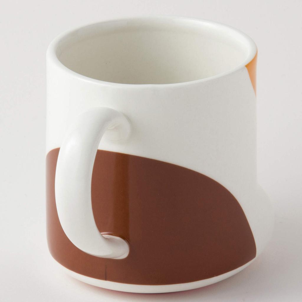 Sun Art Cute Tableware Paw Calico "Cat's Print" Mug, 250cc, White, SAN2235-3