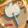 Summer Handmade Woven Traditional Palm Leaf Fan for Children, Hand-Held Fan for Babies and Infants To Repel Mosquitoes, Small Banana Leaf Fan