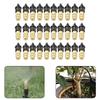 Adjustable Misting Nozzles Brass Spray Nozzle Gardening Watering Set