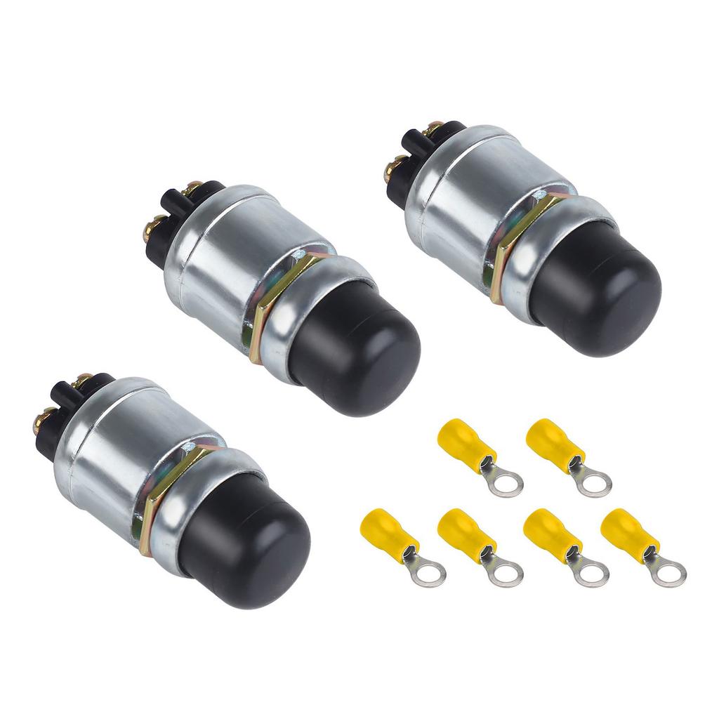 Professional Marine Automotive Engine Start Push Button Set Waterproof Metal Designs Starter Switches for Car Marine Use