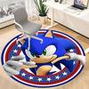 1pc Sonic Adventure Office Round Area Rug,  Under Office Chairs Bedroom Living Room Home Decor a0926026