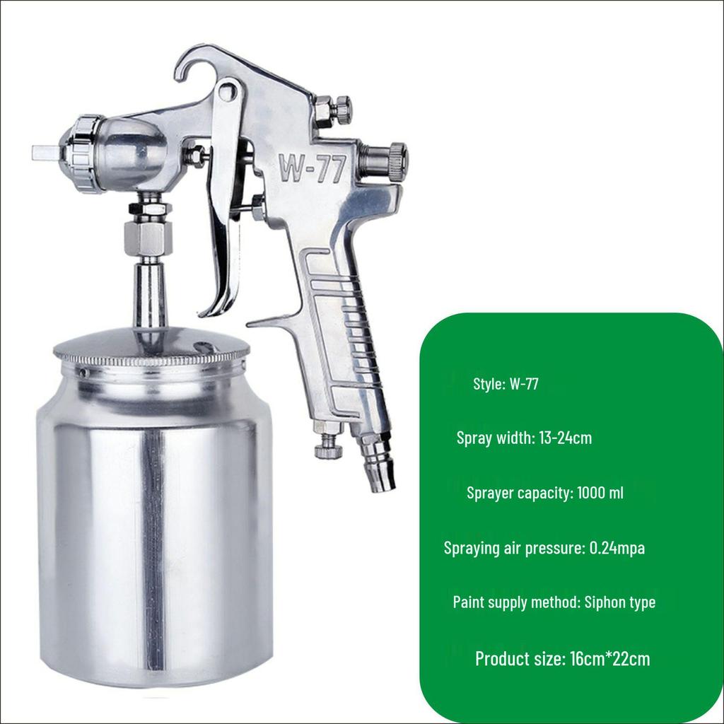 High Atomization Pneumatic Paint Sprayer for Leather, Furniture, and Automotive Water-Based Paints