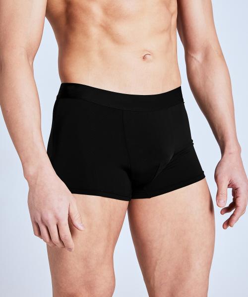 

[DAP] Мужские бесшовные боксеры Nudifit, однотонные, черные [Отправка из Кореи] 100% Оригинал Black - 95