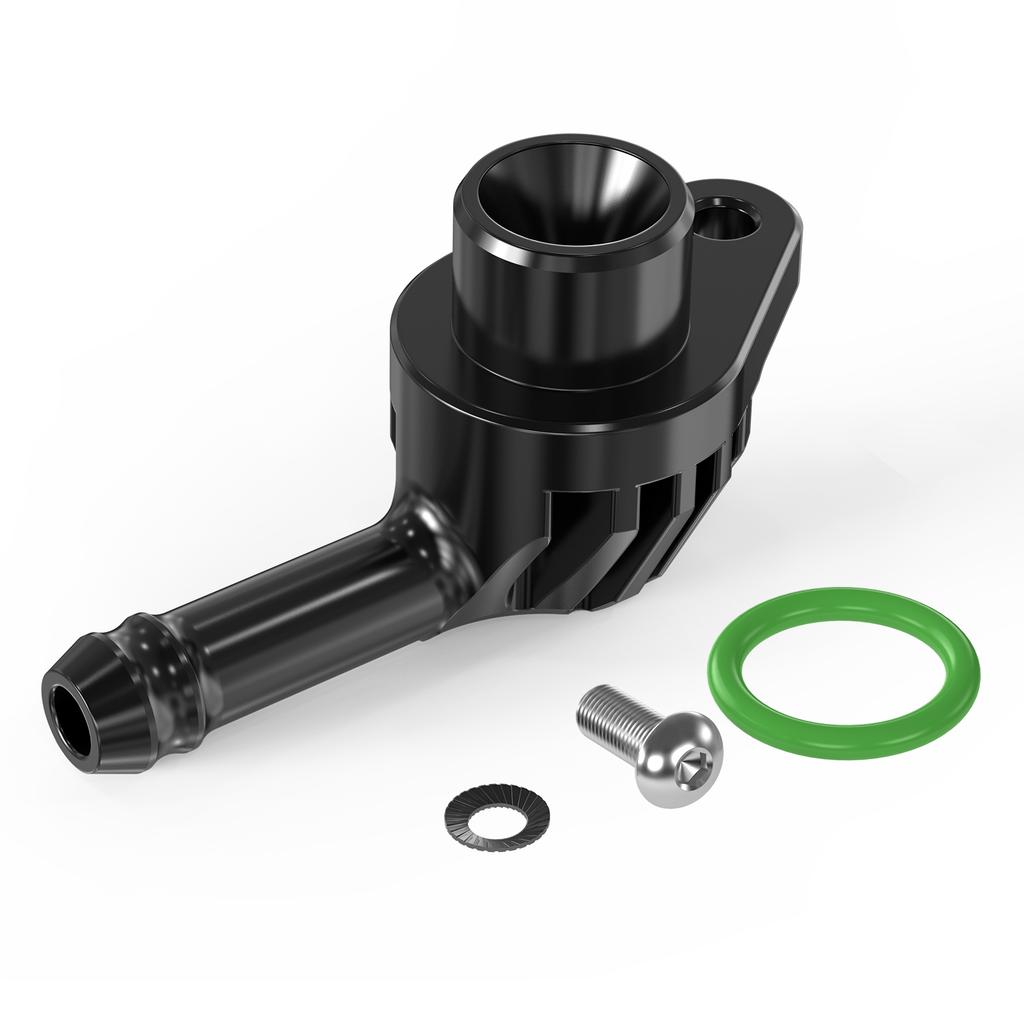 For Honda TRX450R 2004-2014 CBR650R 2019-2023 VFR750R 1990-1997 Rear Brake Master Cylinder Connector Joint with Leakproof O-ring