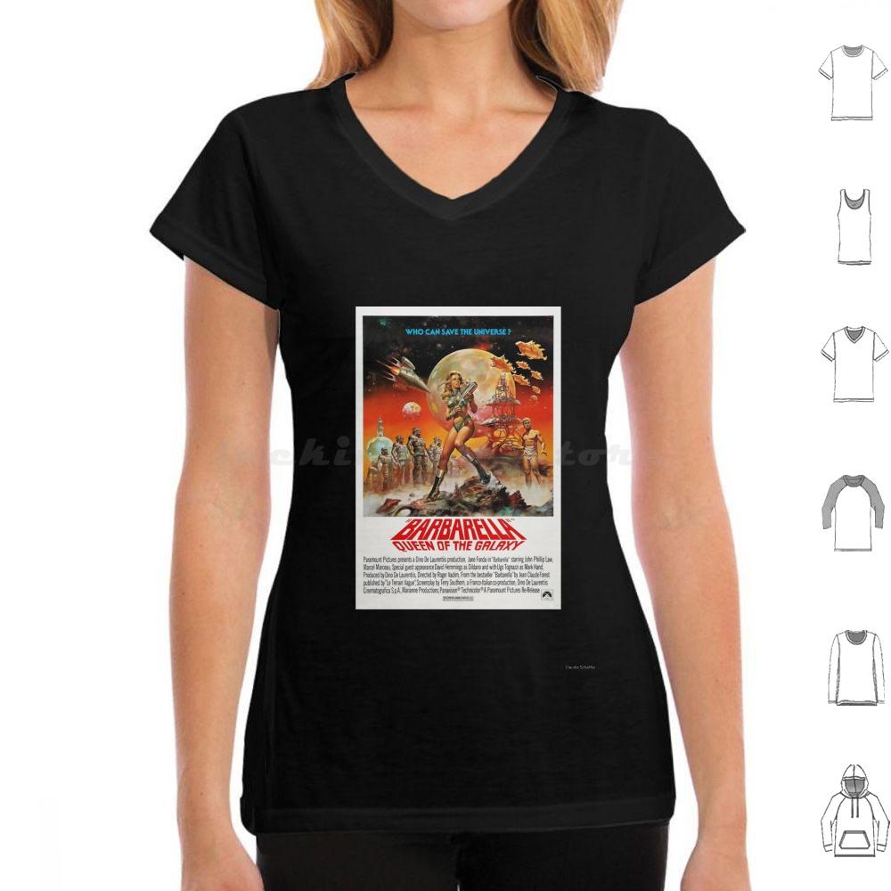 Barbarella  Queen Of The Galaxy T Shirt Men Women Kids 6xl Barbarella Camp Sci Fi Retro Cinema Movie Film Classic Colourful