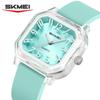 SKMEI 2484 Movement Pointer Wristwatches for Women Students Waterproof Leisure Watch Watches Youth Girl Digital Square Quartz