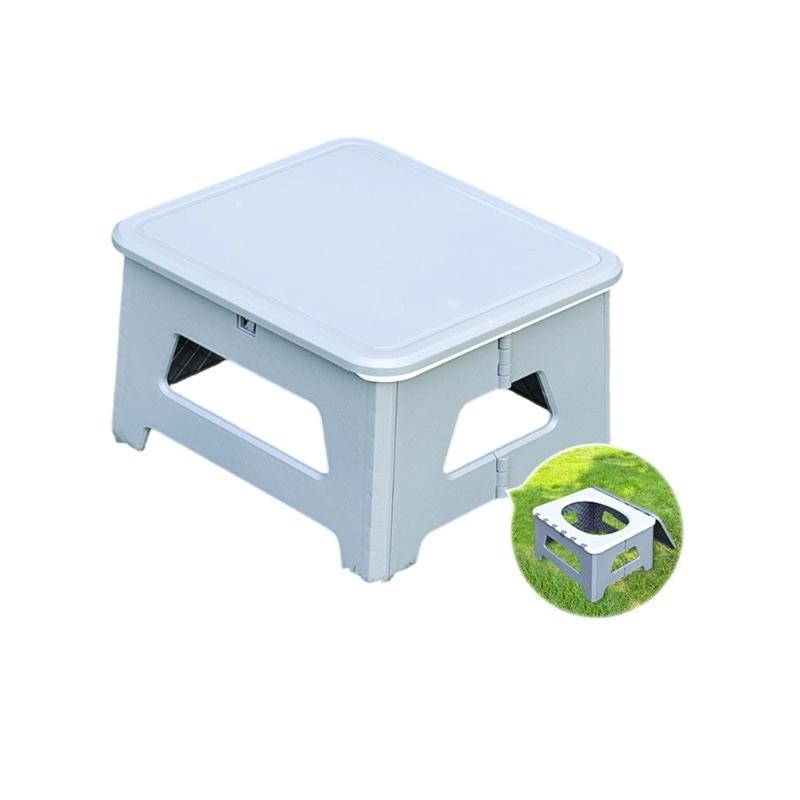 Foldable Outdoor Toilet For Adults Camping Travel Antislip Seat Sealed Structure Leak Proof Disposable Bags Included