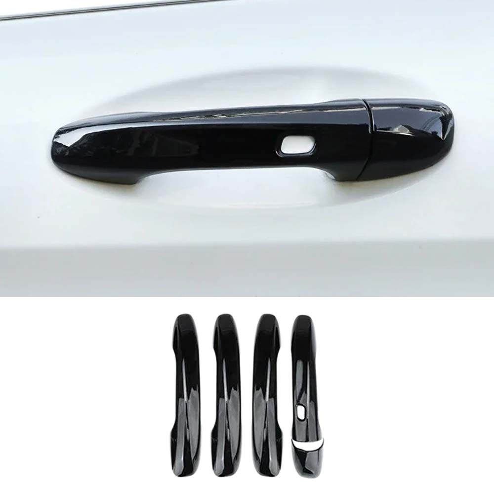 Car Decoration Door Handle Cover For Mercedes Benz C E Class GLC GLB A B GLE GLS CLA GLA 2016- Car Styling Upgrade