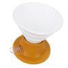 Pour Over Coffee Dripper Heat Proof Portable Ceramic Immersion Dripper for Manual Brew Maker