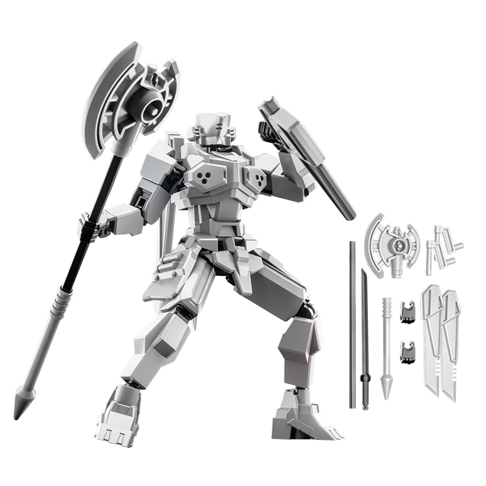 

Совместный подвижный сборочный робот, декомпрессионные куклы, фигурки и украшения One Size белый