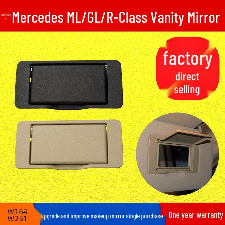 Compatibile con Mercedes-Benz Classe ML/GL W164 2006-2008 Specchietto di cortesia parasole 2518100410/251810031.