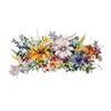 Toilet Stickers Flower Stickers Bathroom Self-adhesive Painting Waterproof Stickers Toilet Cover Bathroom Walls Flower Stickers