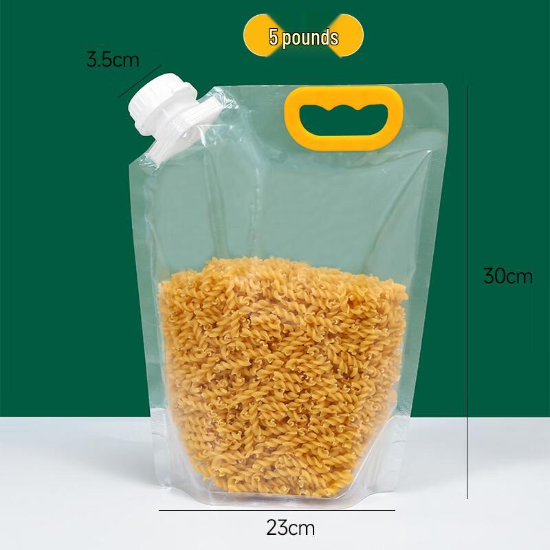 

ZISIZ Stand-Up Grain Storage Bags with Handle