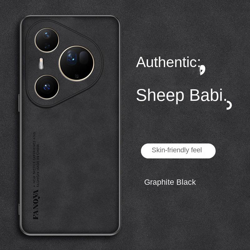 Plain leather comfortable suede case For Huawei Pura80 Ultra Pura 80 Pro + 70 Pro P60 P50 Mate 70 Pro 60 RS Ultimate 50 Cover