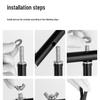 Ambitful T-Shaped Photography Background Stand with PVC Cardboard Telescopic Pole