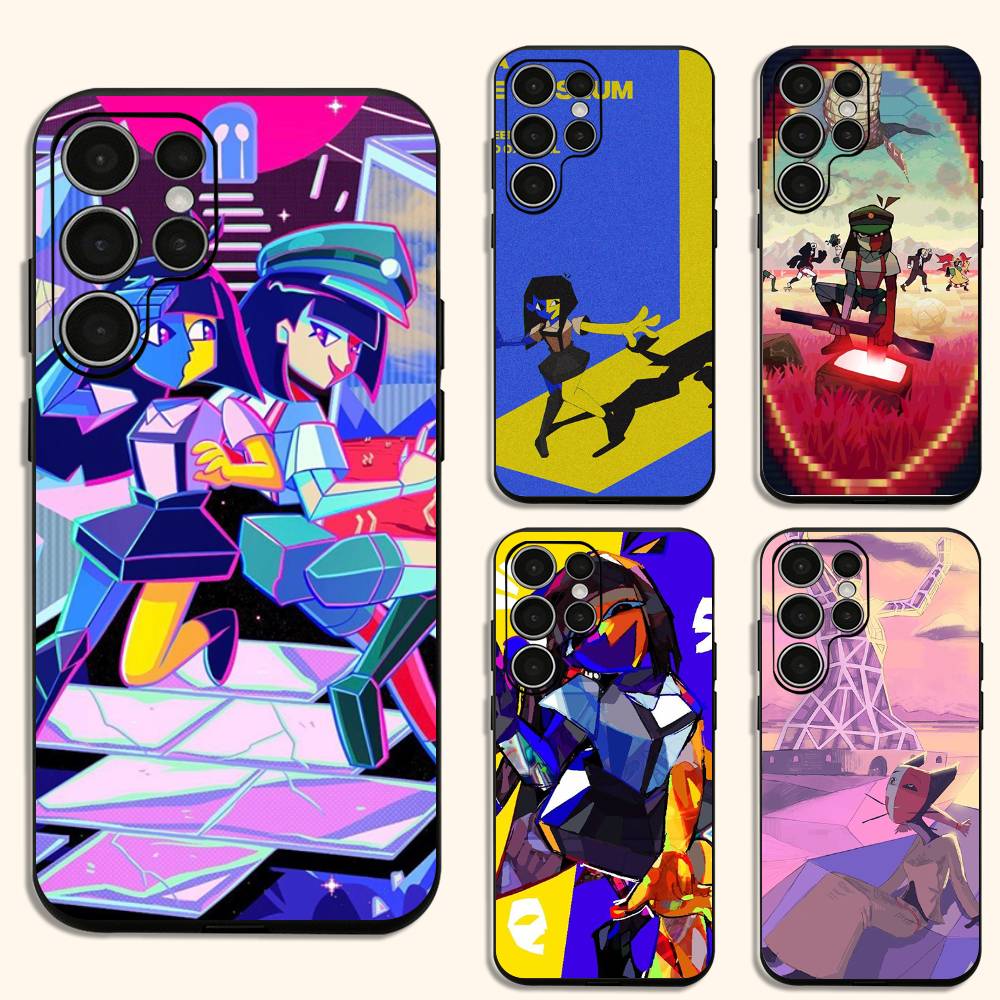 Anime E-Ena Graphic Sthetic Silicone Case For Samsung Galaxy S25 S24 S23 S22 S21 Shockproof Cover