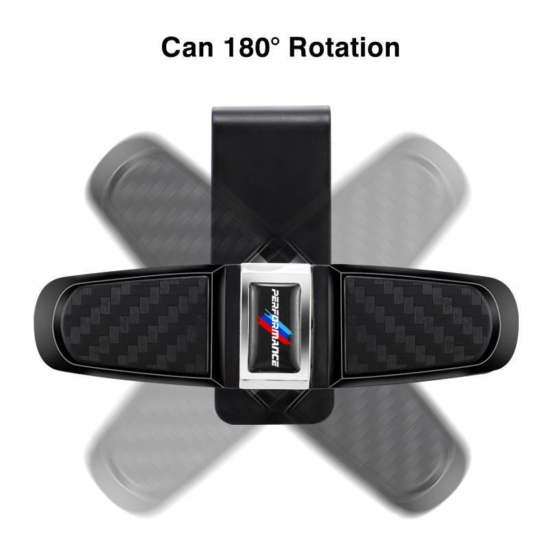 1Pcs Car Glasses Case Auto Sun Visor Glasses Holder Clip Accessories For BMW G80 G06 G07 G42 G14 G15 G16 F82 F20 F21 F83 M2 M3 M